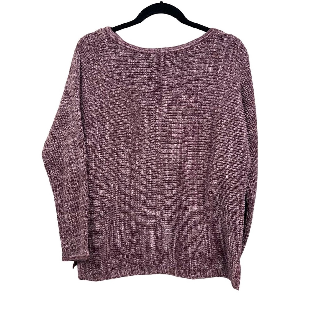Pure Jill Tunic Knit Sweater Women Boat Neckline Dolman Sleeve